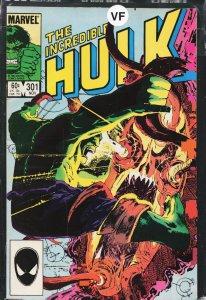 The Incredible Hulk #301 (1984) Hulk