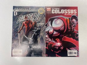 5 MARVEL comic books Thor Wolverine Daredevil Colossus X-Men #172 62 KM21