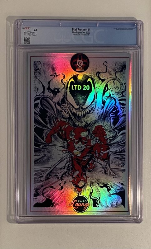 Pixi Runner #4 Sun Khamunaki “Lilly” Foil Virgin Edition C LTD 20 Top CGC Grade