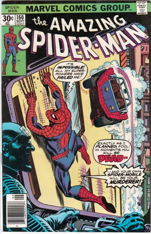 Amazing Spider-Man #160 (Sep-76) FN/VF Mid-High-Grade Spider-Man