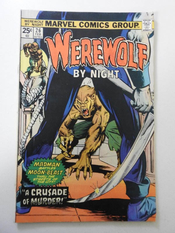 Werewolf by Night #26 (1975) VF- Condition! MVS intact!