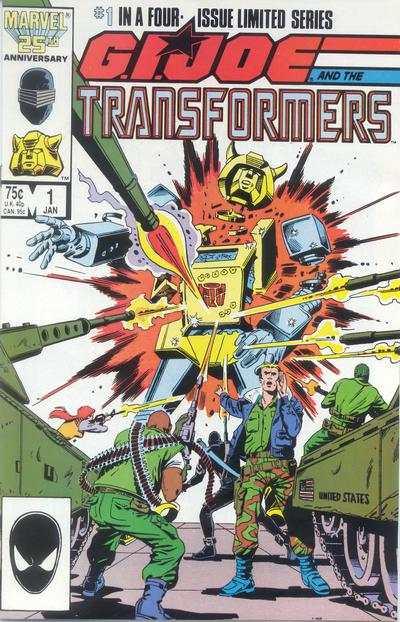 G.I. Joe and the Transformers #1, NM- (Stock photo)