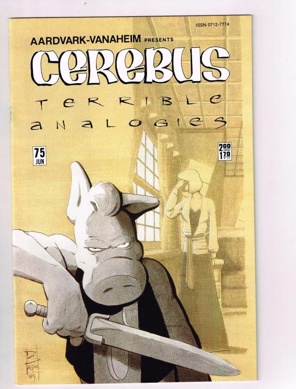 Cerebus The Aardvark # 75 NM Aardvark-Vanaheim Comic Book Dave Sim 1st Print S10