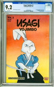 Usagi Yojimbo #1 (1987) CGC 9.2!