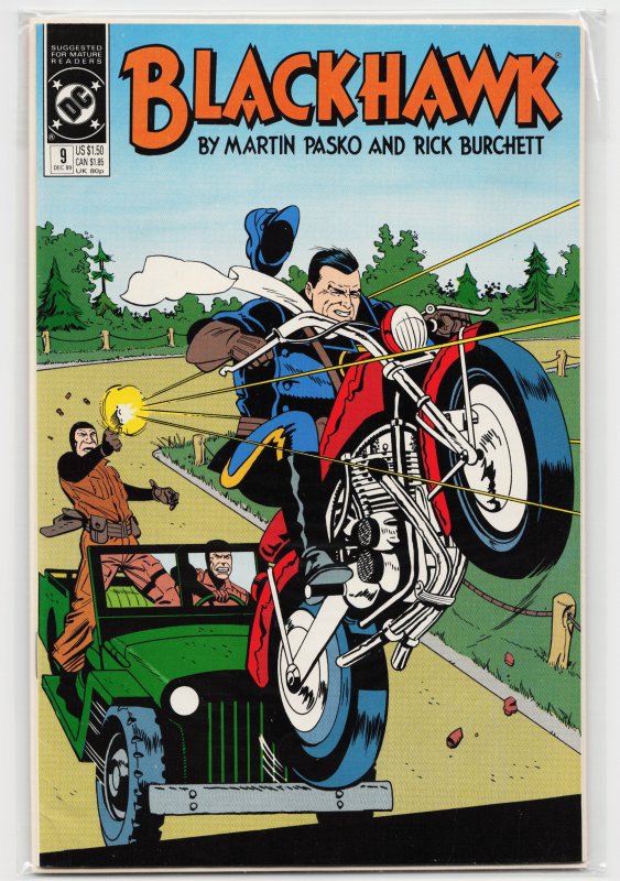 Blackhawk #9 (1989) Blackhawk