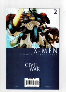 Civil War: X-Men #2 (2006) A Fat Mouse Almost Free Cheese 4th Menu Item (d)