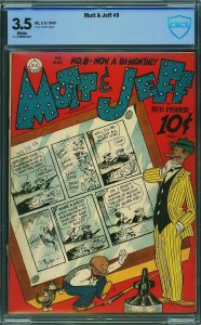 Mutt & Jeff #8 (1943) CBCS 3.5 VG-