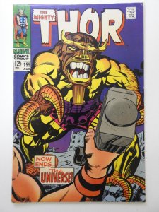 Thor #155  (1968) Now Ends... The Universe! Beautiful VF- Condition!!