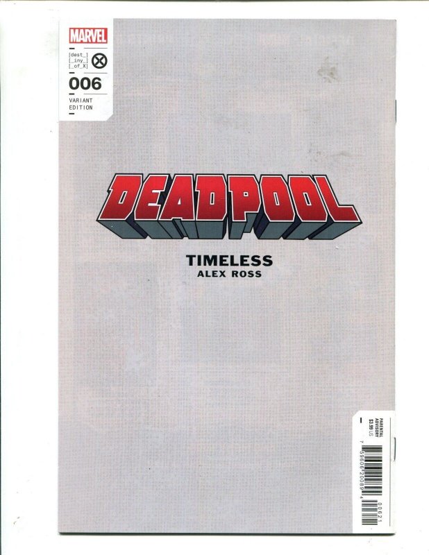Deadpool #6 - Alex Ross Timeless Mole Man Virgin Variant (9.2) 2023
