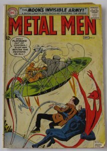 Metal Men #3 (Aug-Sep 1963, DC), G-VG condition (3.0)