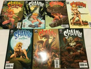 SHANNA THE SHE-DEVIL#1-7 NM LOT 2005 FRANK CHO MARVEL COMICS