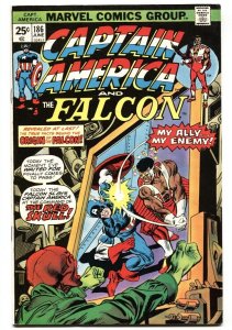 CAPTAIN AMERICA #186 Origin of the FALCON 1974 VF Marvel