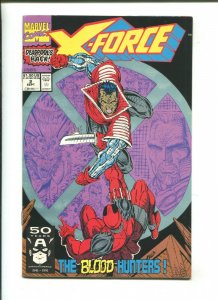 X-FORCE #2 - BLOOD HUNTERS The Fisherman Collection (9.2) 1991