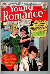 YOUNG ROMANCE #136 1965-DC ROMANCE-JAILBAIT CVR!-FN FN