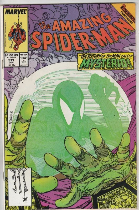 Amazing Spider-Man #311 (Jan-89) NM- High-Grade Spider-Man