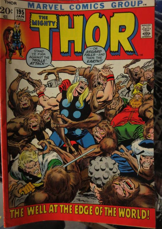 THOR 195-355, 44 dif + Ann 8-10; 1972-1985 Marvel Comics Mighty Avenger G-VG/+