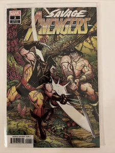 2 Savage Avengers Variant #2’s 1:25 Bradshaw + Mike Deodato Marvel Comics 2019