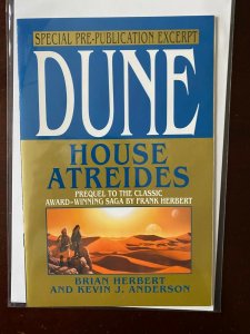 Dune House Atreides pre-publication excerpt 9.0 NM (1999) 