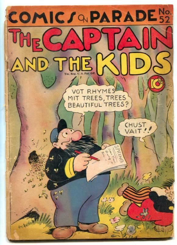 Comics On Parade #52 1946 Captain and the Kids G-