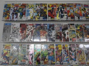 Huge Lot of 130+ Comics W/ Wolverine, Spider-Man, Daredevil Avg. VF Condition.
