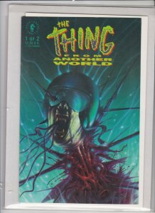 THE THING FROM ANOTHER WORLD #'s 1& 2 1991 DARK HORS E /#1 NM-/#2 VF-/VF