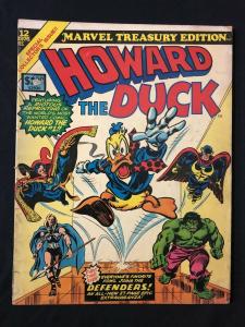 Marvel Treasury Edition Howard The Duck #12-Defenders- VG