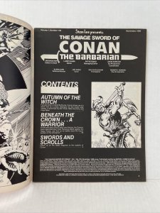 Savage Sword Of Conan #130 Marvel Magazine 