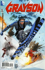 Grayson #16 FN ; DC | New 52 Tim Seeley Skiing Cover