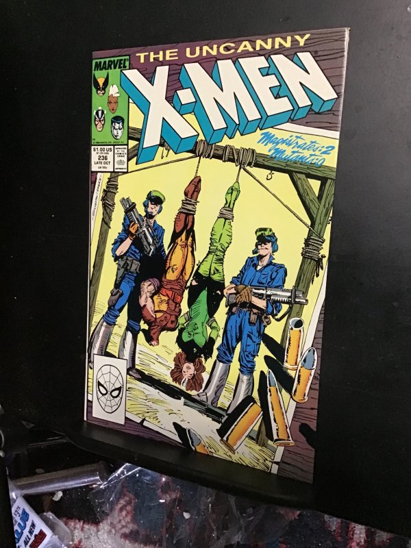 The Uncanny X-Men #236 (1988) 1st Wipeout! High-Grade key! NM- Wow!