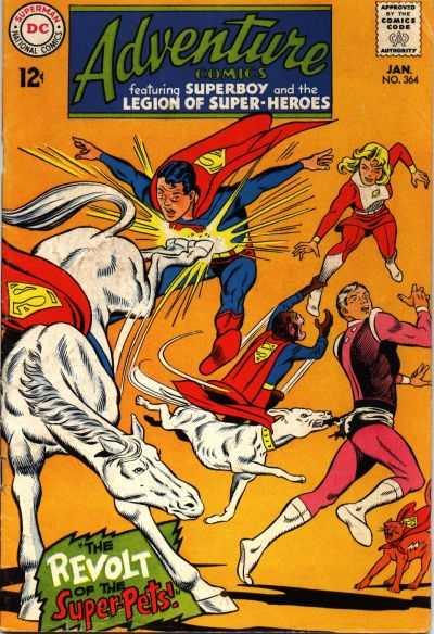 Adventure Comics (1938 series) #364, VG+ (Stock photo)