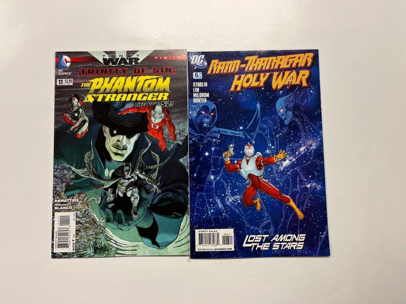 3 DC Comics Sovereign Seven #5 Phantom Stranger #11 Rann-Thanagar #6 7 JW13