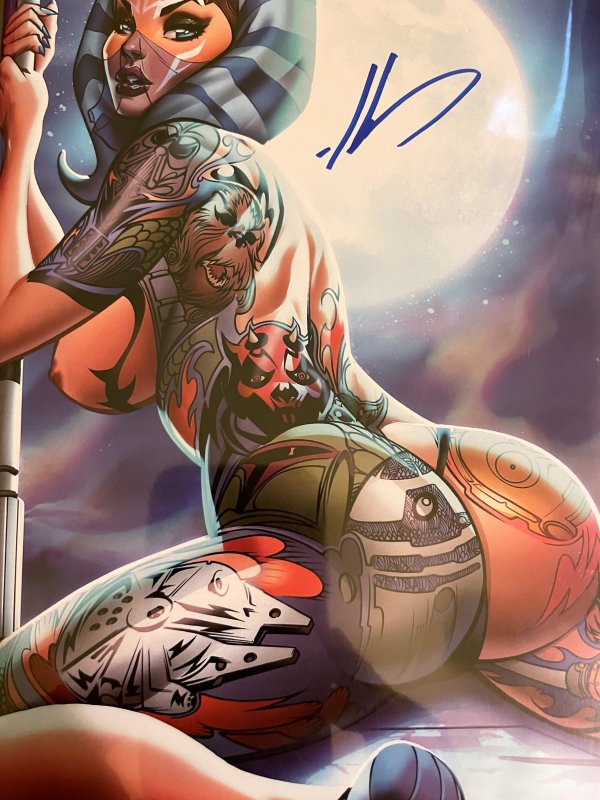 DEATHRAGE #1 COSPLAY EXCLUSIVE VIRGIN COVER SIGNED COA LTD 300 NM+