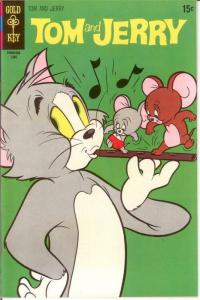 TOM & JERRY 251 F-VF June 1970 COMICS BOOK