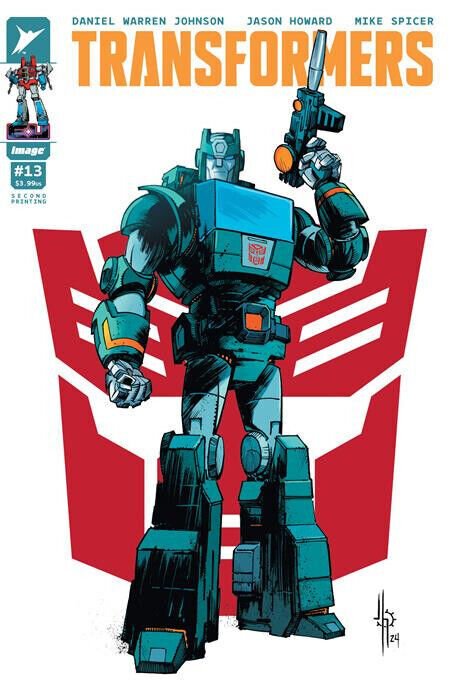 Transformers #13 Second Printing (Image Comics) Cover A or B (Pick a Variant)