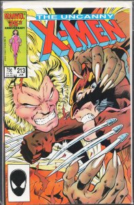 The Uncanny X-Men #213 (1987) X-Men [Key Issue]