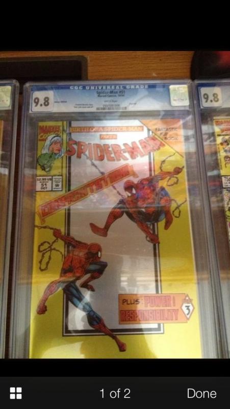 Amazing 394 Web Of 117 Spectacular 217 Spider-Man 51 All Cgc 9.8 Clone Saga