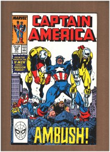 Captain America #346 Marvel Comics 1988 Mark Gruenwald vs. FREEDOM FORCE VF+ 8.5