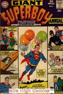 SUPERBOY ANNUAL (1964 Series) #1 Good Comics Book