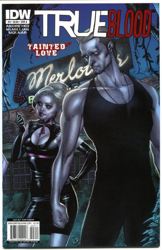 TRUE BLOOD Tainted Love #3 A, NM, 2011, Vampire, Bill, Sookie, Eric, Horror