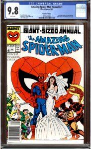 The Amazing Spider-Man Annual #21 CGC 9.8