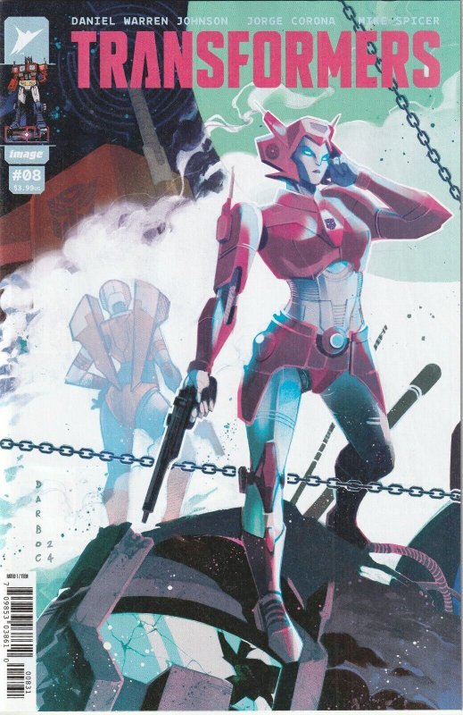 Transformers # 8 Variant 1:10 Cover Image Comics [X2]
