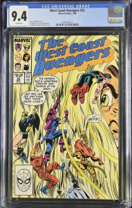 West Coast Avengers #32 (5/88) Graded CGC 9.4