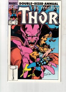 Thor Annual #13 1985 PRICE DROP! $9. Evil Shall Inherit! Mephisto Cover NM- Wow!