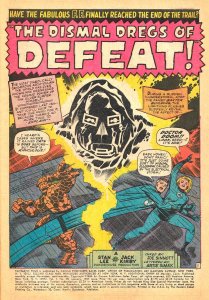 FANTASTIC FOUR #58 (Jan1967) 4.0 VG+  DR> DOOM!  A Jack Kirby/Stan Lee Classic!