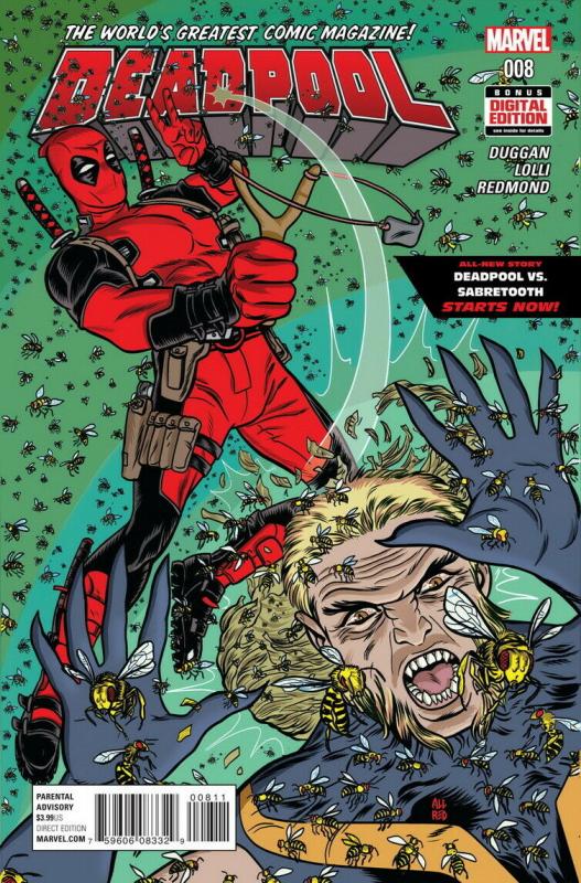 DEADPOOL (2015 MARVEL) #8 NM- FIRST PRINT NM-