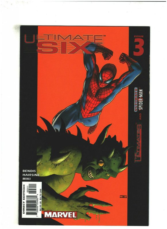 Ultimate Six #3 VF+ 8.5 Marvel Comics Ultimates & Spider-man 2003 759606054664