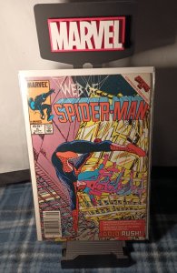 Web of Spider-Man #6 Newsstand Edition (1985)