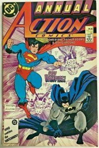 ACTION COMICS ANNUAL#1 VF/NM 1987 BYRNE/ARTHUR ADAMS DC COMICS