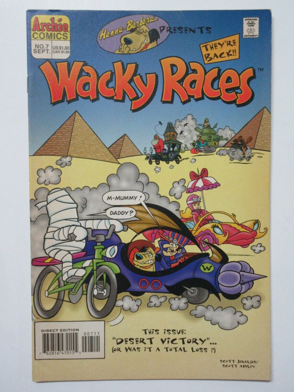 Hanna-Barbera Presents (Archie 1995) #7 Wacky Races Desert Victory VG-F