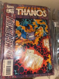 Cosmic Powers (Marvel 1994) Lot, Complete Series Set w/#s 1-6, Thanos